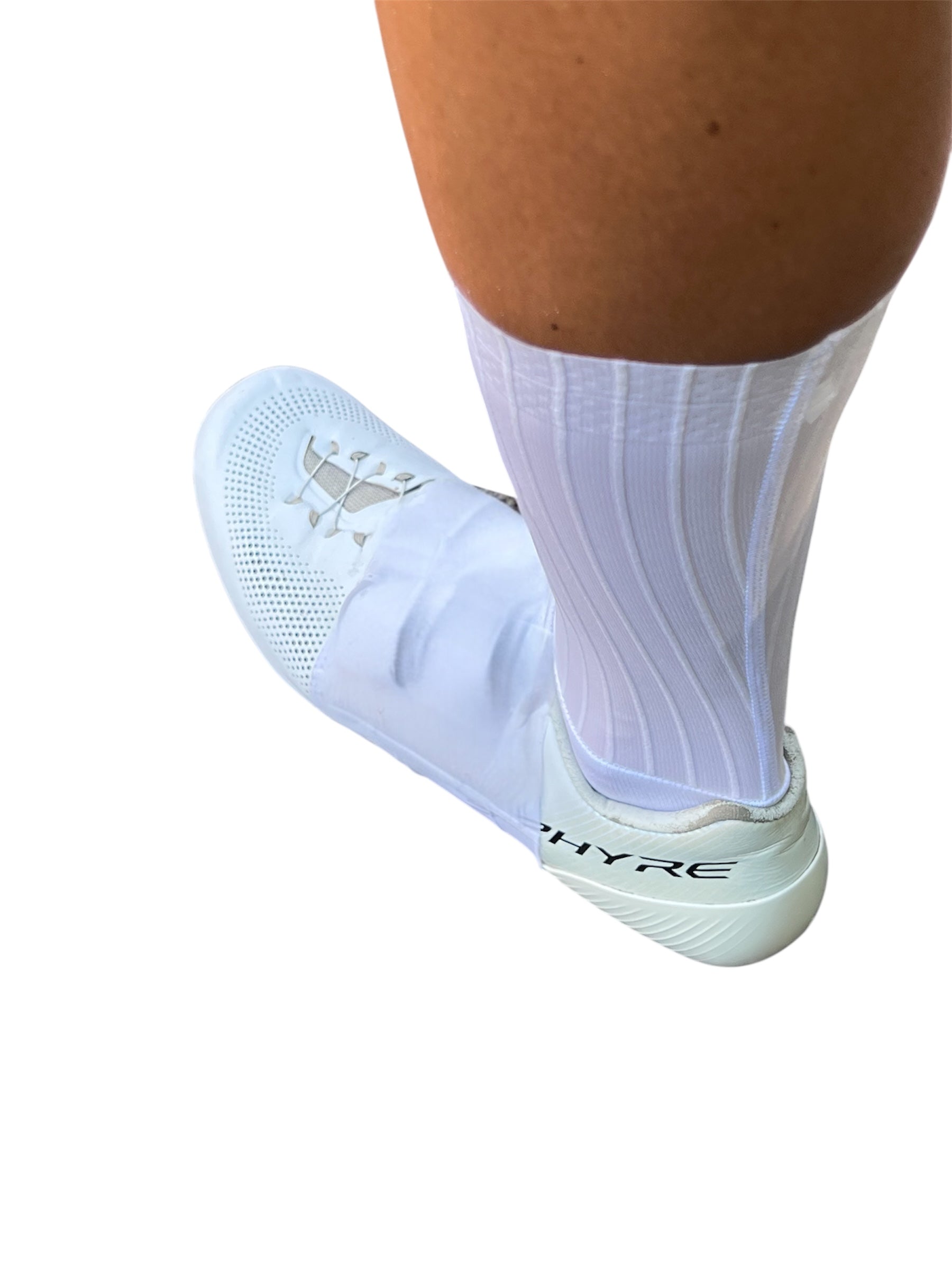 full white aero socks (no logo)